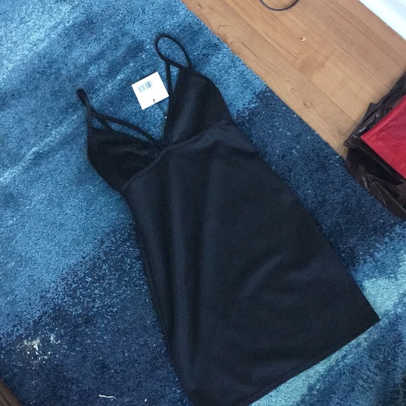 Bodycon clubbing dress. Strappy chest area - Picture 3 of 4